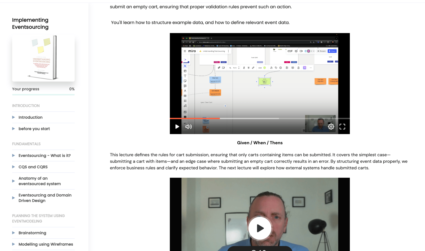 Event Modeling Course and Book Bundle
