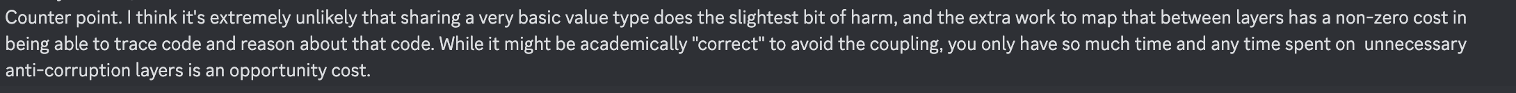 The Mapping Chaos Argument