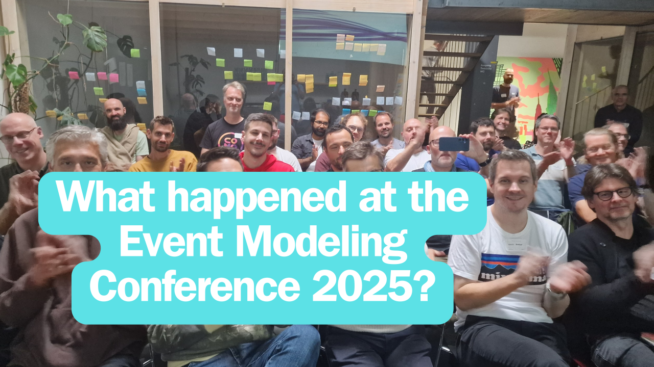 Event Modeling Conference Munich