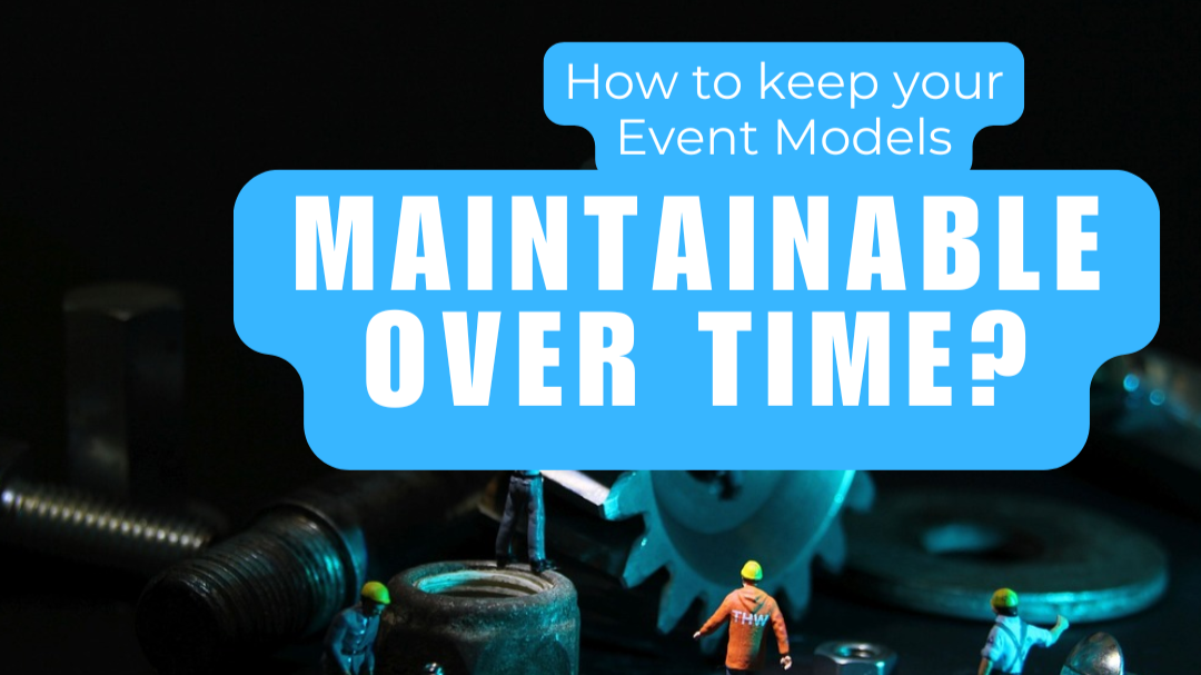 Maintaining Event Models
