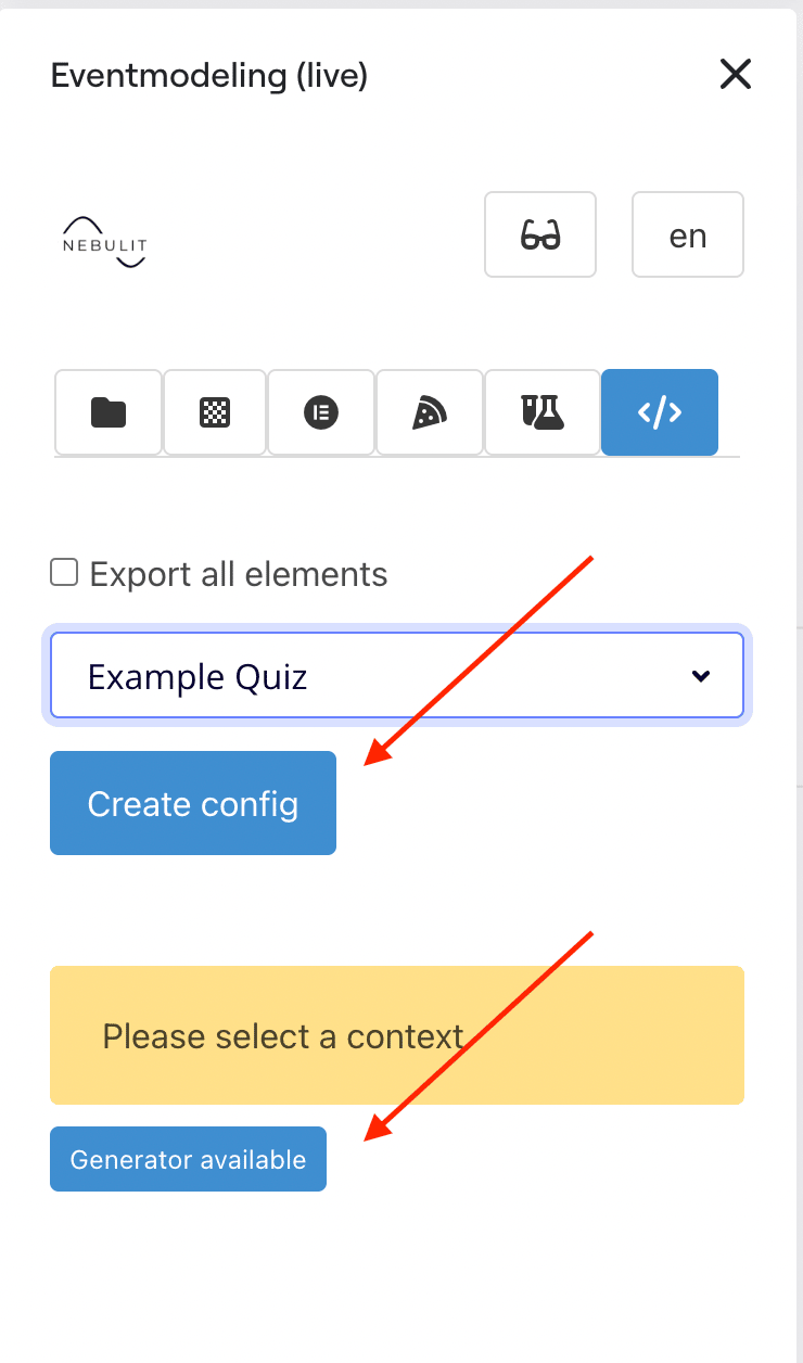 Select Model Context