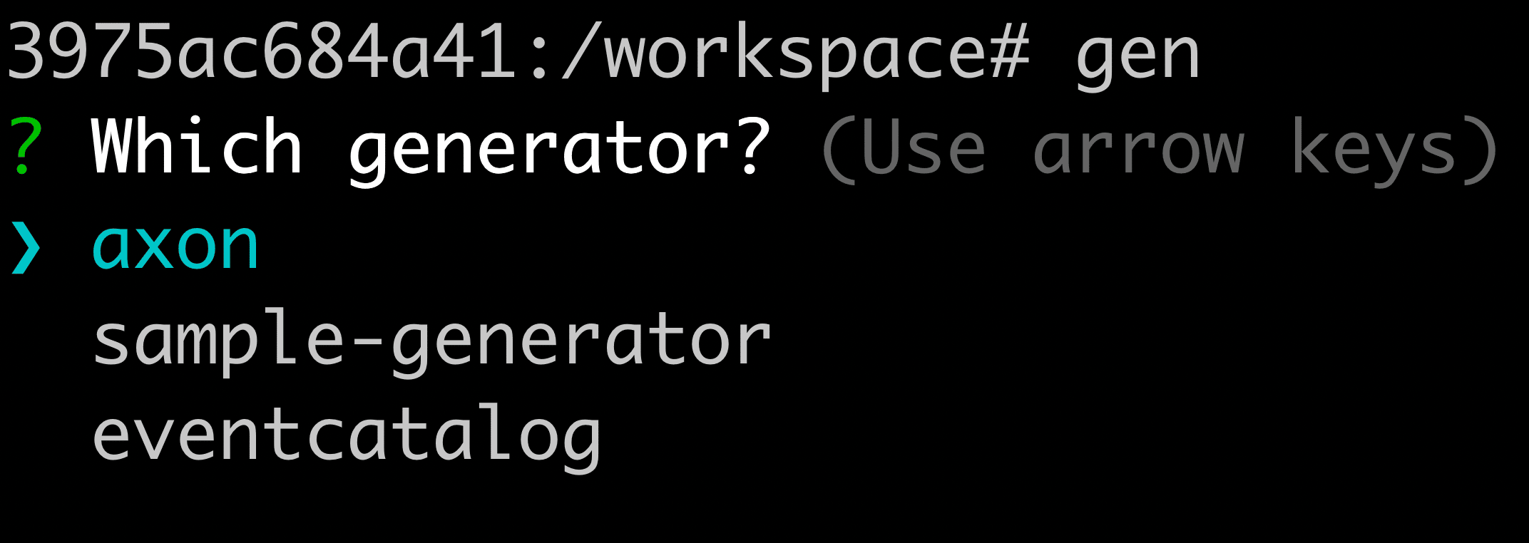 Generate Sample Generator