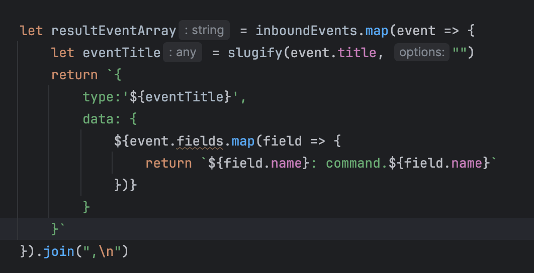 Build Result Event List